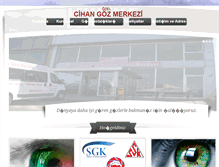 Tablet Screenshot of cihangoz.com